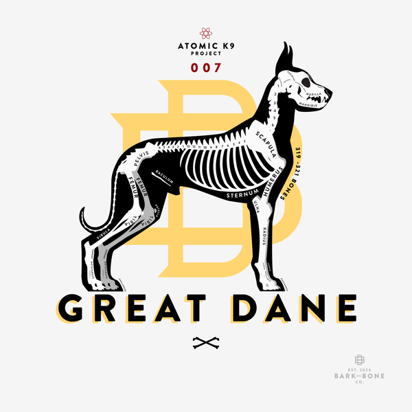 Great Dane Bone Print - Digital File Only