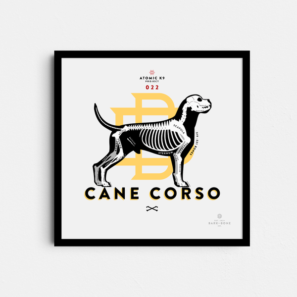 Cane Corso Bone Print - Digital File Only