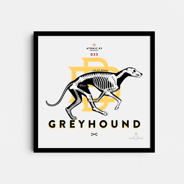 Greyhound Bone Print - Digital File Only