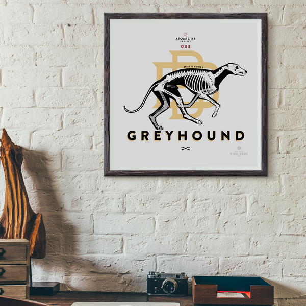 Greyhound Bone Print - Digital File Only