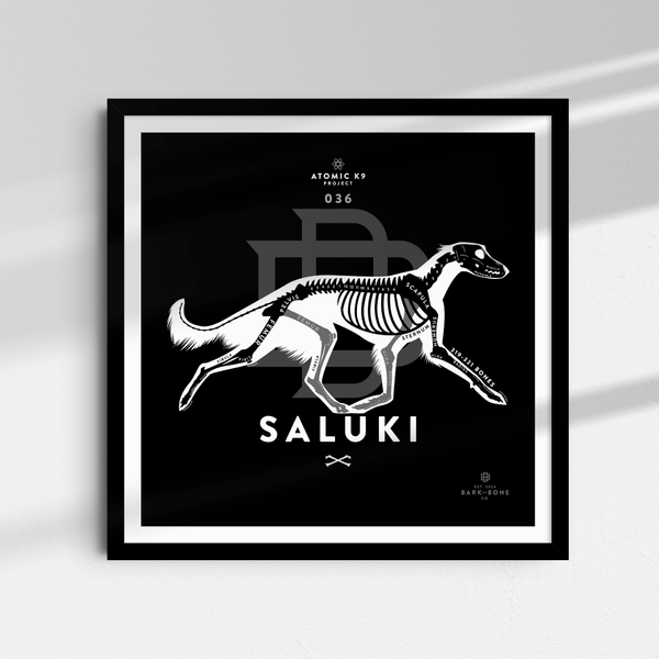 Saluki Bone Print - Digital File Only