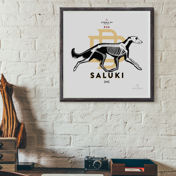 Saluki Bone Print - Digital File Only