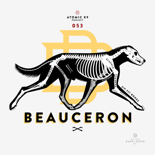 Beauceron Bone Print - Digital File Only