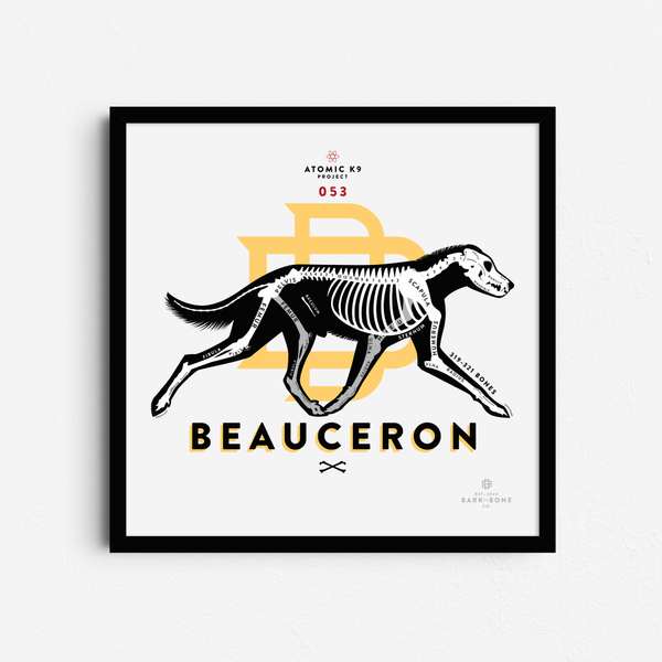 Beauceron Bone Print - Digital File Only