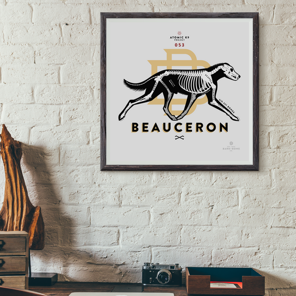 Beauceron Bone Print - Digital File Only