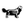 Cavalier King Charles Spaniel Skin & Bones Vinyl Sticker (3 pack)