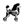 Standard Poodle Skin & Bones Vinyl Sticker (3 pack)