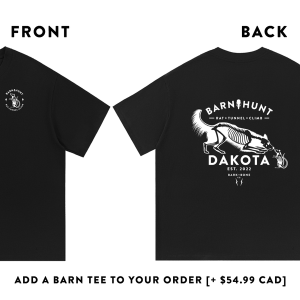 Barn Hunt Tee Mockup